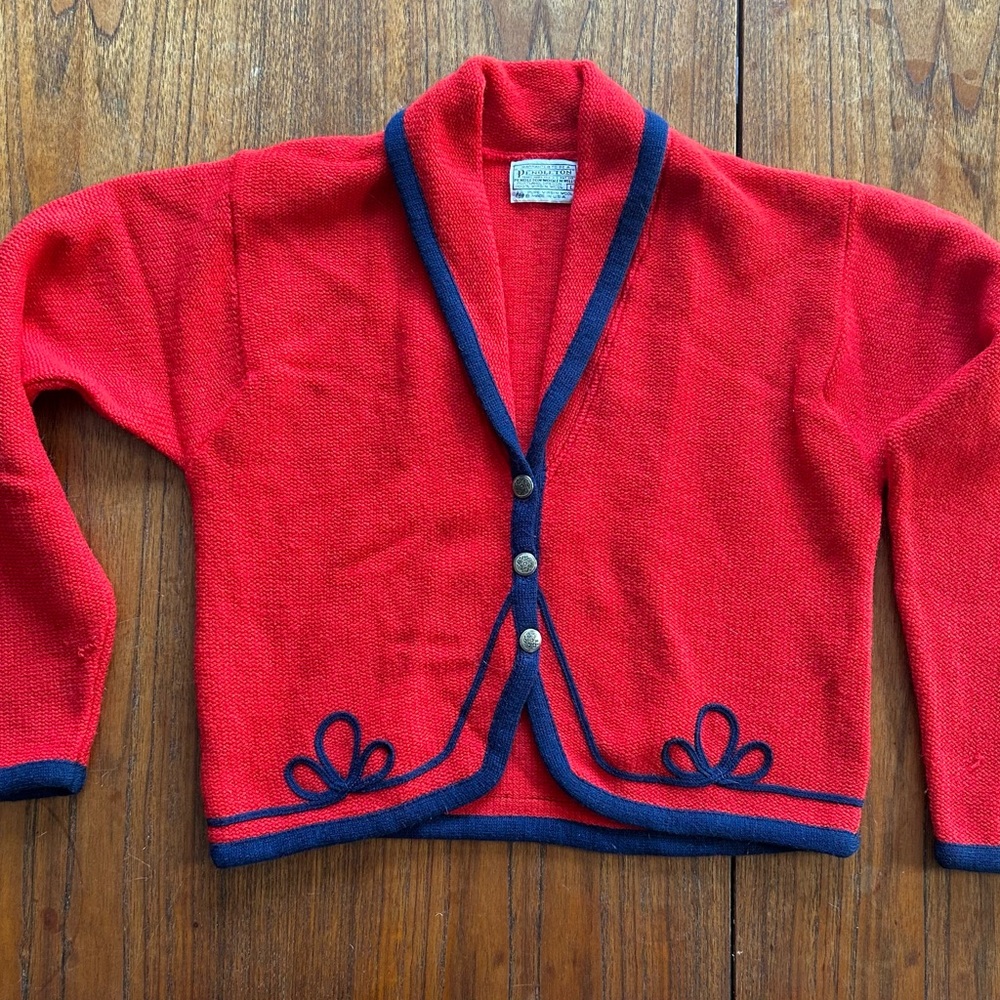 Pendleton Vibrant Red Wool Garment